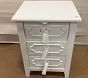 Open Box: Ava Regency Nightstand (20") - Simply White, Brass