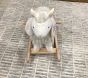 Open Box: Goat Plush Nursery Rocker with Sound