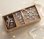 Crystal Ornaments, Set of 3
