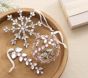 Crystal Ornaments, Set of 3