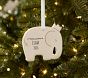 Personalized Baby's First Christmas Shaped Ornament