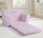 Anywhere Sofa Lounger, Twill with White Piping