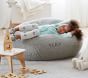 Anywhere Beanbag<sup>&trade;</sup>, Gray Cozy Sherpa