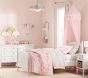 Heart Swiss Dot Comforter &amp; Shams