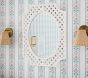Rattan Rechargeable Wall Sconce (9")