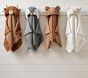 Snow Owl Faux Fur Baby Hooded Towel