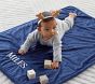 Sherpa-Backed Chamois Baby Blanket