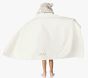 Snow Leopard Faux Fur Kid Hooded Towel