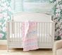 LoveShackFancy Bow Picture Perfect Organic Cotton Crib Fitted Sheet