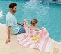 Rugby Stripe Sun Kid Beach  Towel UPF 50+