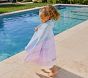 Tie-Dye Stripe Kid Beach Hooded Towel UPF 50+