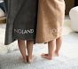 Highland Cow Faux Fur Kid Hooded Towel