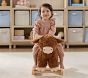 Highland Cow Critter Plush Nursery Rocker