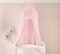 Pink Swiss Dot Canopy