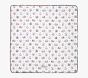 Holly Jolly Santa Oversized Organic Muslin Baby Blanket