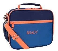 Blue/Navy/Orange Astor Lunch Box