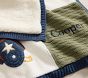 All Star Sports Patchwork Heirloom Baby Blanket