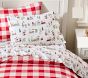Holiday Train Organic Cotton Sheet Set