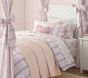 LoveShackFancy Floral Stripe Organic Cotton Duvet Cover &amp; Shams