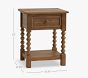 Chris Loves Julia Stacked Ball Nightstand (16")