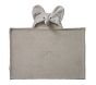 Elephant Luxe Faux Fur Baby Hooded Towel