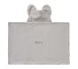 Elephant Luxe Faux Fur Baby Hooded Towel