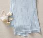 Cotton Pointelle Baby Blanket &amp; Plush Set