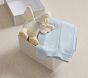 Cotton Pointelle Baby Blanket &amp; Plush Set