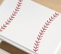 Baseball Painted Double Step Stool