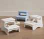 Baseball Painted Double Step Stool