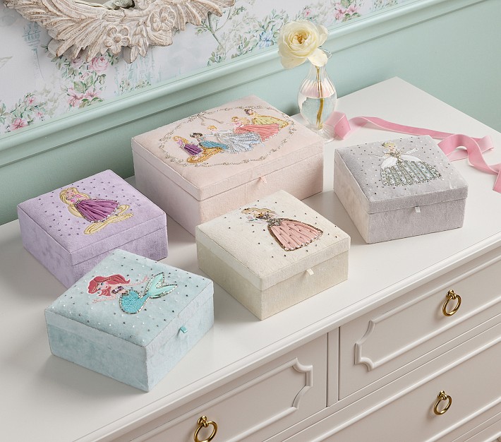 Disney Frozen Anna & Elsa Jewelry Box | Pottery Barn Kids