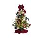 Chris Loves Julia Mini Decorated Light-Up Christmas Tree 