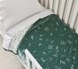 Floral Velvet Baby Quilt
