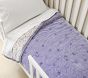 Floral Velvet Baby Quilt