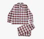 Stewart Plaid Adult Flannel Pajama Set