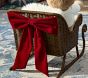 Chris Loves Julia Rattan Sleigh Decor