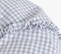 Anywhere Beanbag™, Chambray Blue Ruffle Gingham