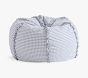 Anywhere Beanbag™, Chambray Blue Ruffle Gingham