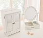 Penny Tabletop Storage Mirror