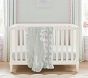 Hill House Home Clematis Scallop Organic Cotton Crib Fitted Sheet