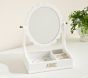 Penny Tabletop Storage Mirror