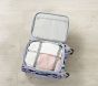 Mackenzie Pink Navy Trim Solid Spinner Luggage