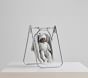 Gray Stars Doll Swing Set