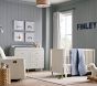 Linen Drum Flush Mount (16")