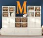 Cameron 3-Cubby Wall Storage System with Cabinets