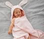 Bunny Plush Baby Hooded Towel