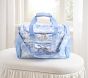 LoveShackFancy Blue Damask Floral Mackenzie Sports Duffle