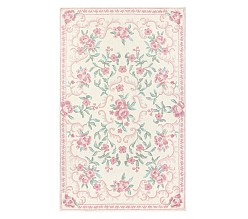 LoveShackFancy Wool Viscose Medallion Rug
