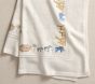 Noah's Ark Embroidered Pointelle Baby Blanket
