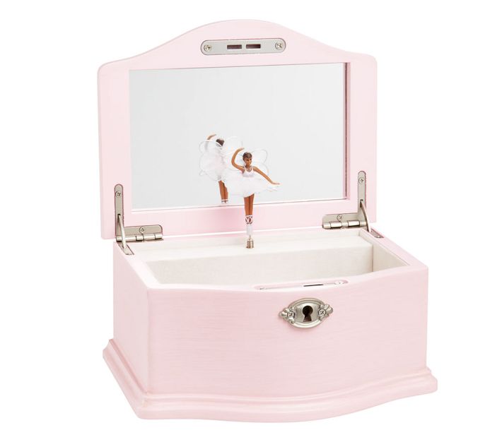 新品　Swan Jewelry Box サクラピンク Abigail Kids Jewelry Box Collection - Pink | Pottery Barn Kids